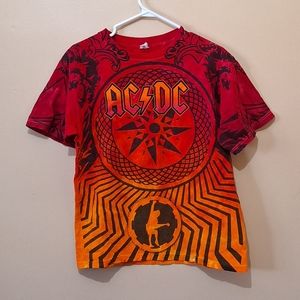 ACDC Concert T-shirt Black Ice Tour 2009